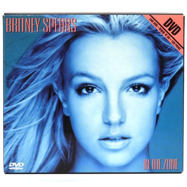 Britney Spears - In The Zone DVD + CD + 5 Photo Cards Set Korean