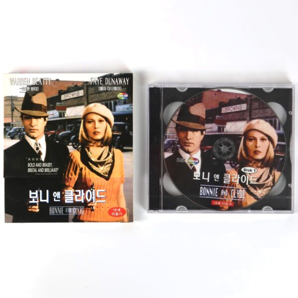 Bonnie and Clyde (1967) Korean Sealed VCD Video Korea Faye Dunaway
