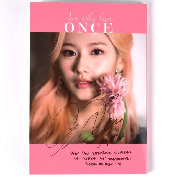 Twice Dicon You Only Live Once Sana Picture Post Card Set Complete D'Icon
