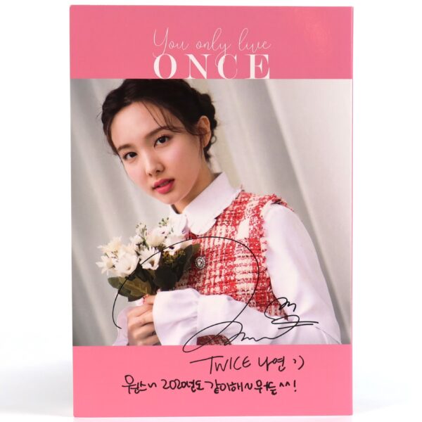 Twice Dicon You Only Live Once Nayeon Picture Post Card Set Complete D'Icon