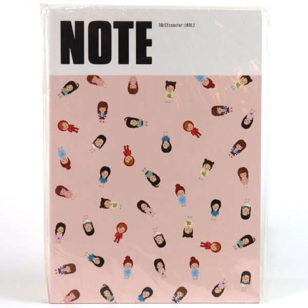 Twice Twicecoaster Lane 2 Character Note Set Notebook