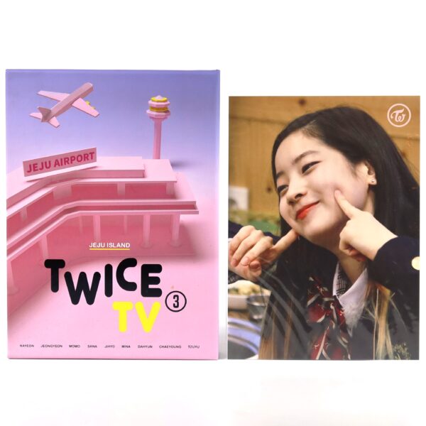 Twice TV3 Jeju Island DVD Set Dahyun Postcard 2016 K-Pop TV 3