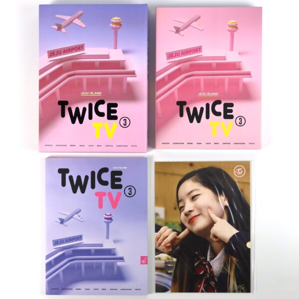 Twice TV3 Jeju Island DVD Set Dahyun Postcard 2016 K-Pop TV 3