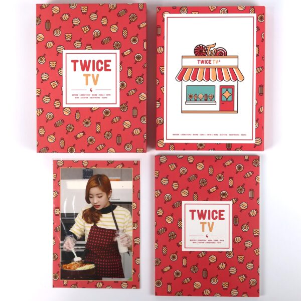 Twice TV4 DVD Set Dahyun Postcard 2017 K-Pop TV 4