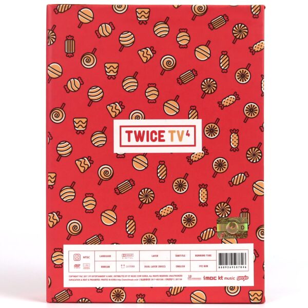 Twice TV4 DVD Set Momo Postcard 2017 K-Pop TV 4 [read]