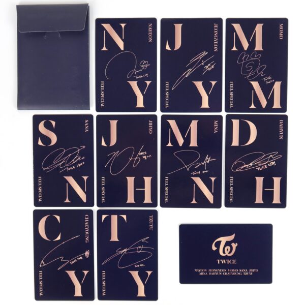 Twice - Feel Special Pre-Order Benefit Photocard Set All Three Versions 2019
