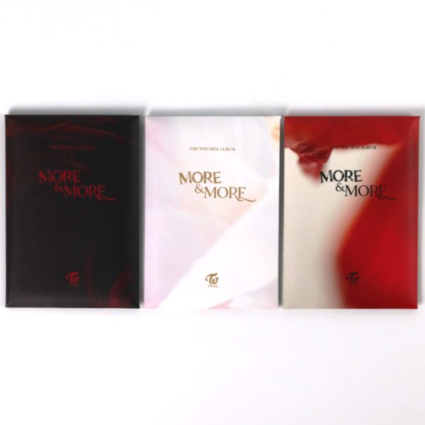 Twice - More & More Pre-Order Benefit Photocard Set All Three Versions 2020