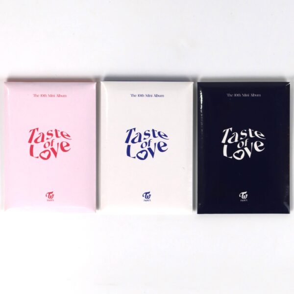 Twice - Taste Of Love Pre-Order Benefit Photocard Set All Three Versions 2021