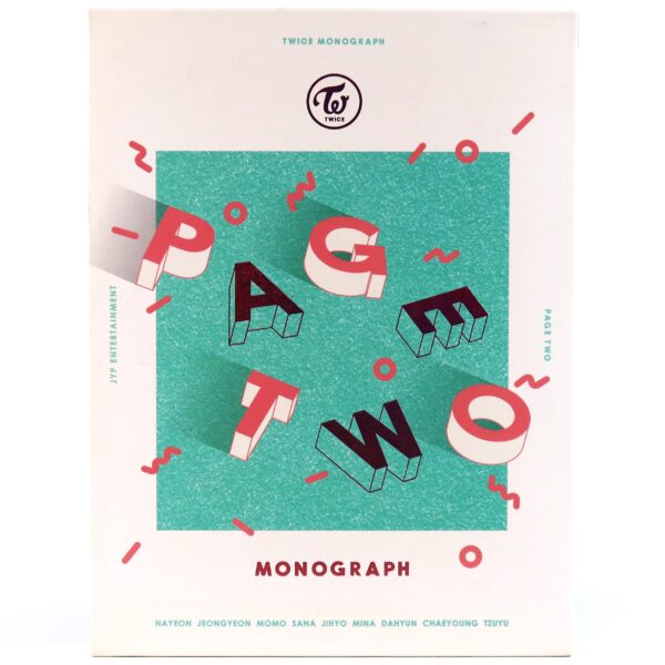 Twice - Page Two Monograph Photobook + DVD + Photo Sheets [read]