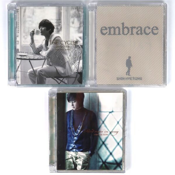 Shin Hye Sung - Embrace, Find Voice In Song, The Cycle Sealed Album CD Shinhwa