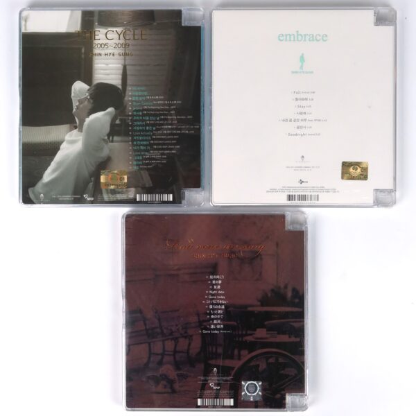 Shin Hye Sung - Embrace, Find Voice In Song, The Cycle Sealed Album CD Shinhwa