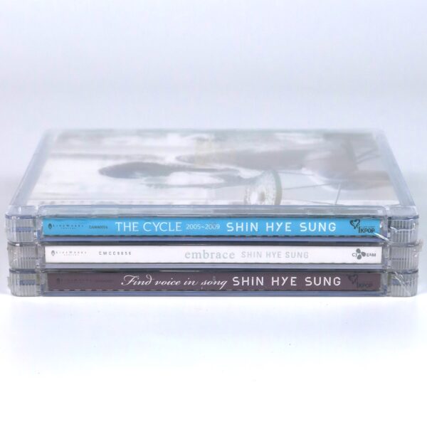 Shin Hye Sung - Embrace, Find Voice In Song, The Cycle Sealed Album CD Shinhwa