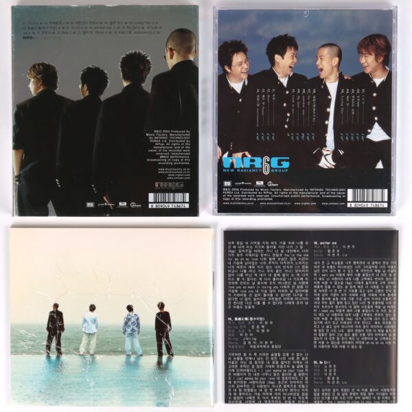 NRG - New Radiancy 6 Group Album CD K-Pop 2004 NR6G Slipcase