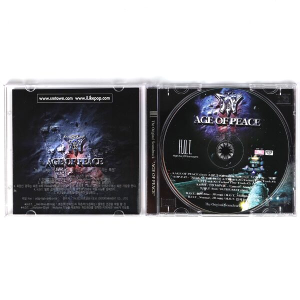 H.O.T - Age Of Peace The Original Soundtrack Album CD K-Pop 2000