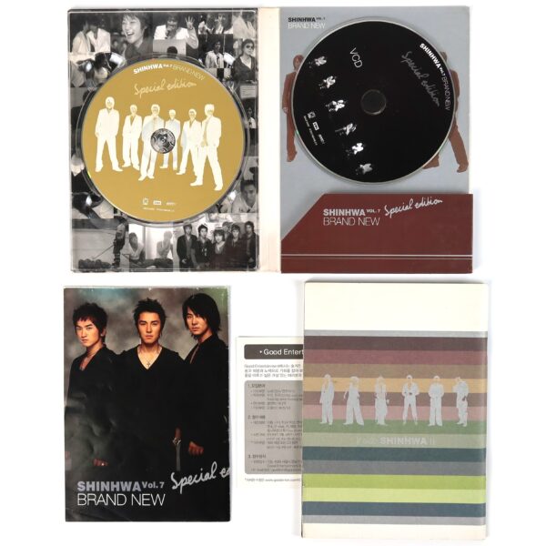 Shinhwa - Brand New Special Edition 7th Album CD VCD 2004 [read]