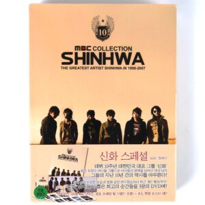 MBC Collection The Greatest Artist Shinhwa in 1998-2007 Sealed DVD Early K-Pop