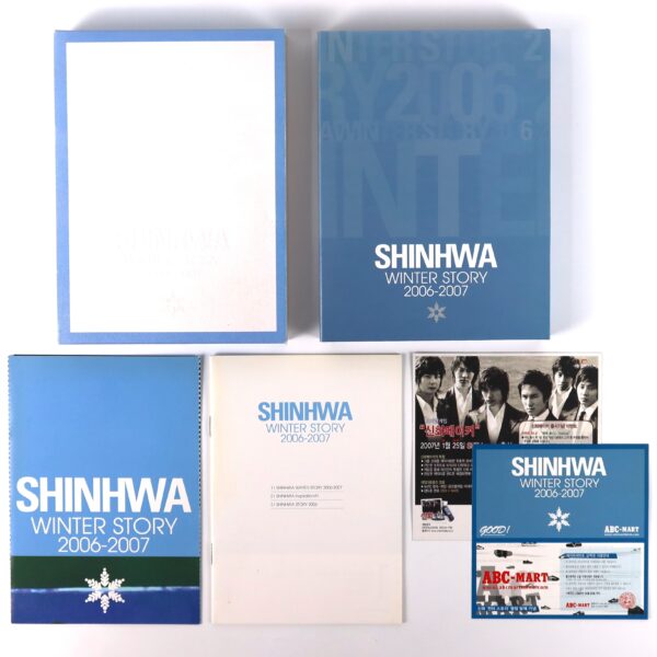 Shinhwa - Winter Story 2006-2007 CD + VCD Set Early K-Pop