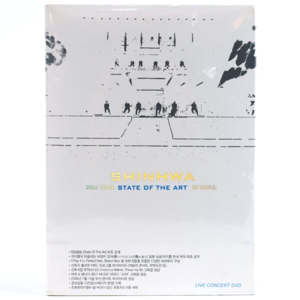 IMG_4253 Shinhwa - 2006 Tour State Of The Art In Seoul Sealed DVD K-Pop