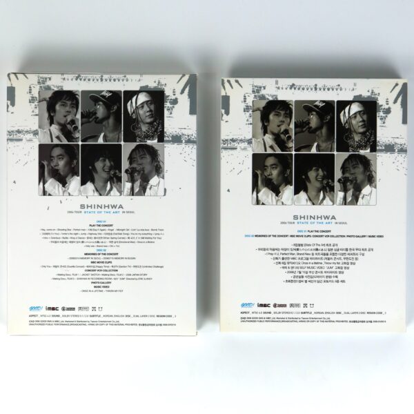 IMG_4260 Shinhwa - 2006 Tour State Of The Art In Seoul DVD K-Pop