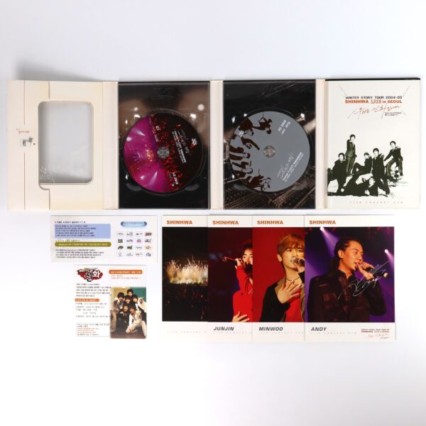 Shinhwa - Winter Story Tour 2004-05 Live In Seoul DVD K-Pop 2005