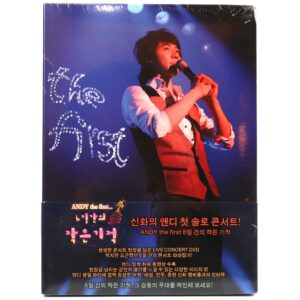 Andy - The First Live Concert Sealed DVD Early K-Pop 2008 Shinhwa Solo