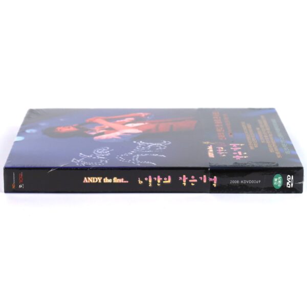 Andy - The First Live Concert Sealed DVD Early K-Pop 2008 Shinhwa Solo