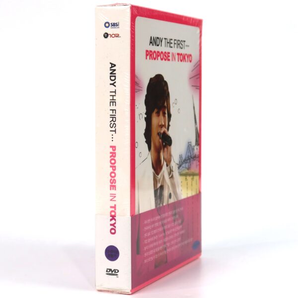 Andy - The First Propose In Tokyo Sealed DVD K-Pop 2009 Shinhwa Solo
