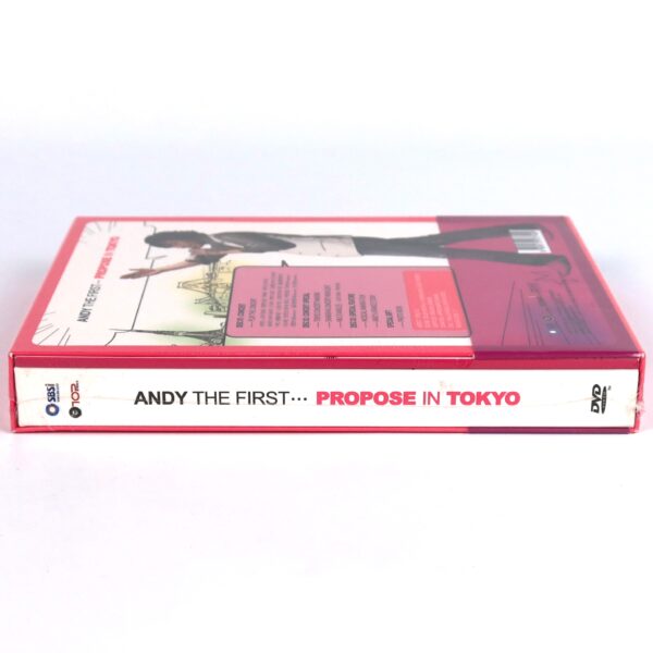 Andy - The First Propose In Tokyo Sealed DVD K-Pop 2009 Shinhwa Solo