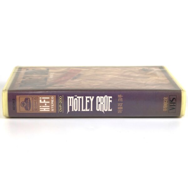 Mötley Crüe: Uncensored (1986) Korean VHS [NTSC] Korea Oasis 1988 Motley Crue