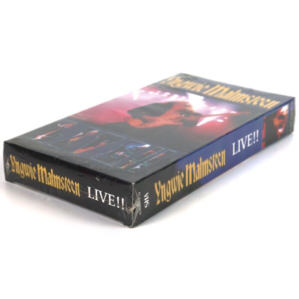 Yngwie Malmsteen - Live!! (1998) Korean Sealed VHS [NTSC] Korea Brazil Live
