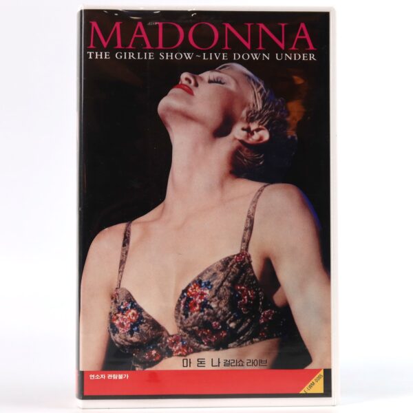 Madonna: The Girlie Show - Live Down Under (1993) Korean VHS [NTSC] Korea