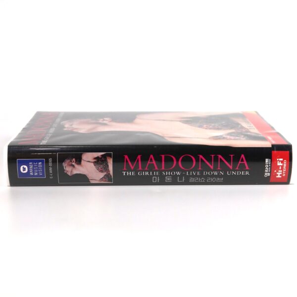 Madonna: The Girlie Show - Live Down Under (1993) Korean VHS [NTSC] Korea