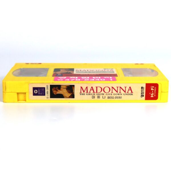 Madonna: The Girlie Show - Live Down Under (1993) Korean VHS [NTSC] Korea
