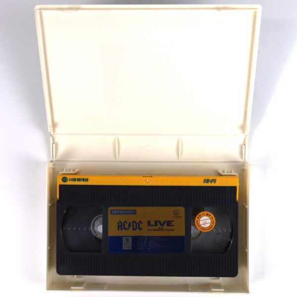 AC/DC: Live At Donington (1992) Korean VHS [NTSC] Korea