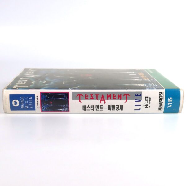 Testament: Seen Between The Lines Live (1991) Korean VHS [NTSC] Korea