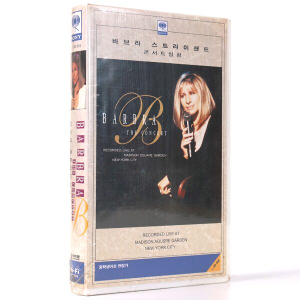 Barbra Streisand: The Concert Live at Madison Square Garden Korean Sealed VHS