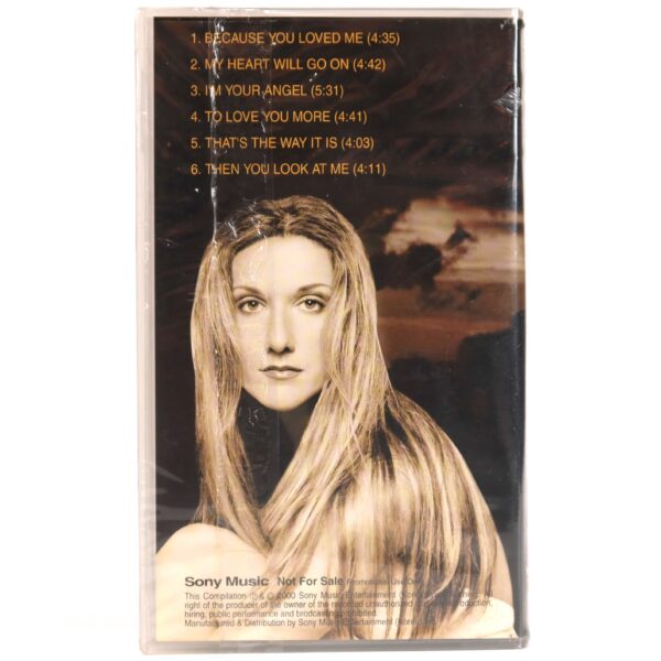 Celine Dion: Music Video (2000) Korean Sealed Promo VHS [NTSC]