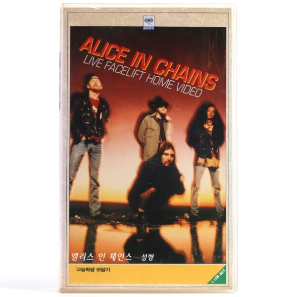 Alice in Chains: Live Facelift (1991) Korean VHS [NTSC] Korea