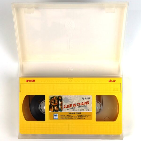 Alice in Chains: Live Facelift (1991) Korean VHS [NTSC] Korea