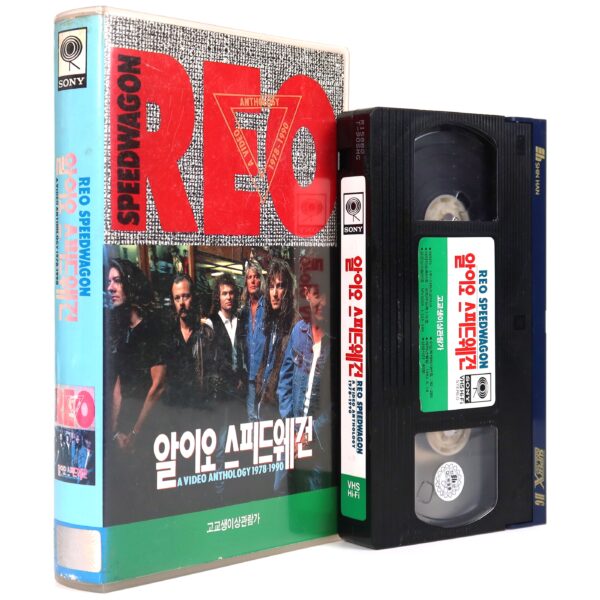 REO Speedwagon: A Video Anthology 1978-1990 Korean VHS [NTSC] Korea