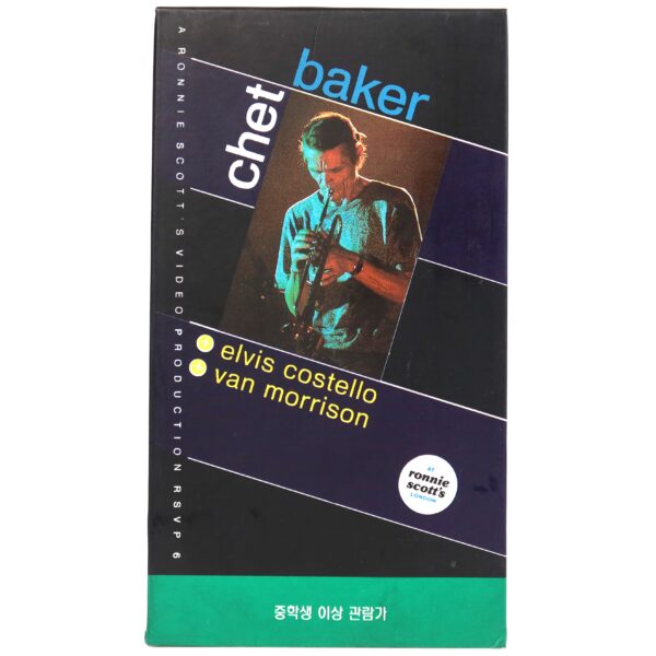 Chet Baker: Live at Ronnie Scott's (1986) Korean VHS [NTSC] Korea