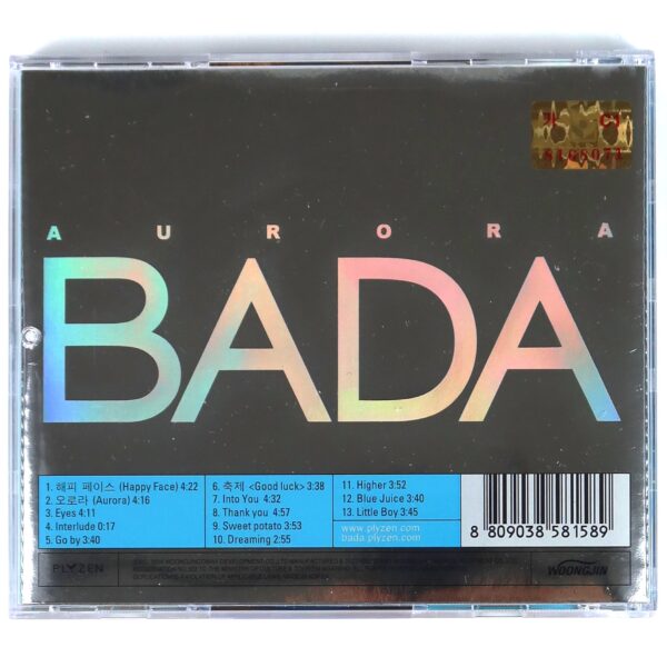 Bada - Aurora 2nd Album CD S.E.S Solo K-Pop 2004 Korea