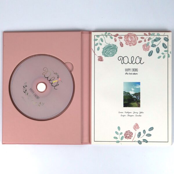 DIA - Happy Ending Album CD + Jenny Photocard Promo K-Pop 2016