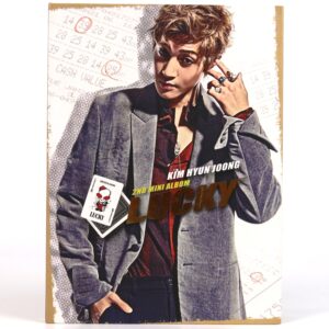 Kim Hyun Joong - Lucky Mini Album CD SS501 K-Pop 2011