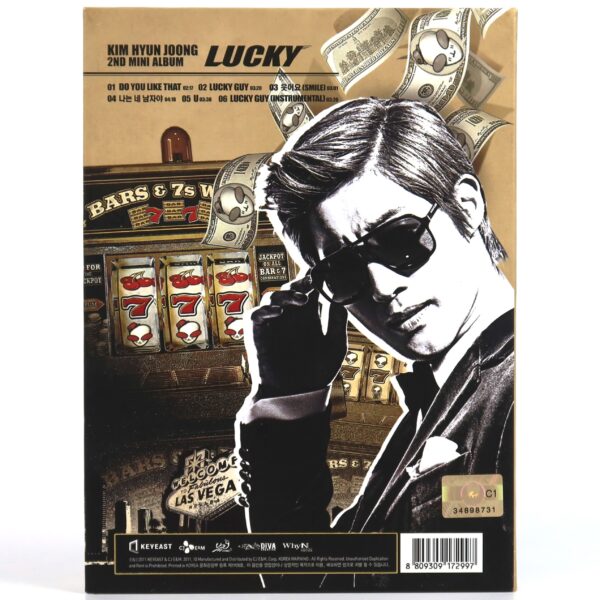 Kim Hyun Joong - Lucky Mini Album CD SS501 K-Pop 2011