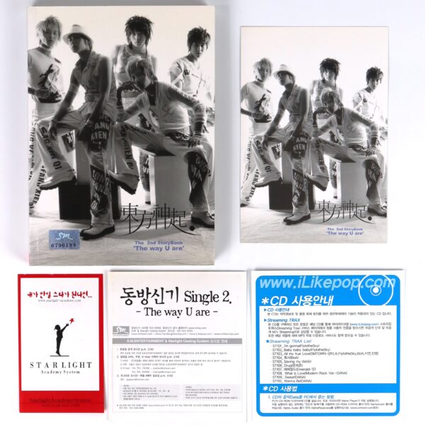 TVXQ 2nd Storybook The Way U Are Book + VCD DBSK Tohoshinki