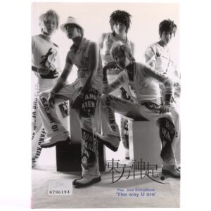 TVXQ 2nd Storybook The Way U Are Book + VCD DBSK Tohoshinki