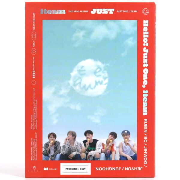 1TEAM - Just 2nd Mini Album CD Promo K-Pop 2019 Hello Just One
