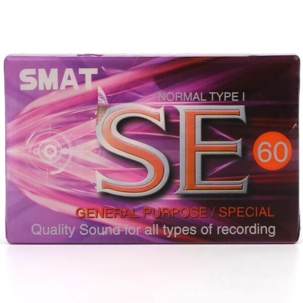 Smat SE 60 Blank Cassette Tape Sealed Type I Korea