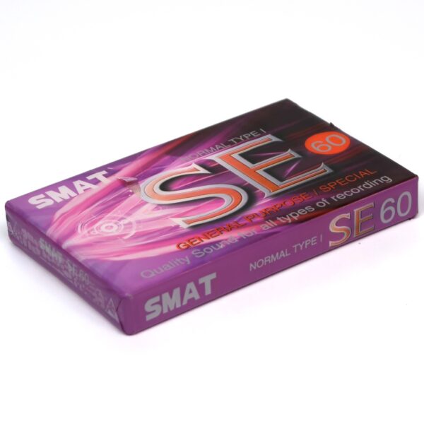 Smat SE 60 Blank Cassette Tape Sealed Type I Korea